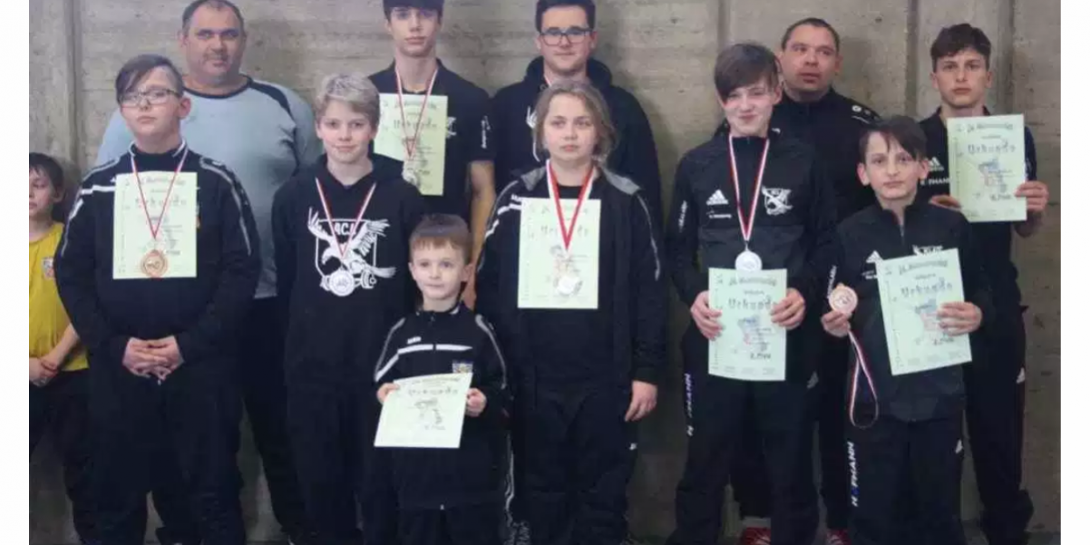 Eagles landen 7x auf dem Podest